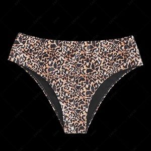 NWT Leopard Print Bikini Bottoms